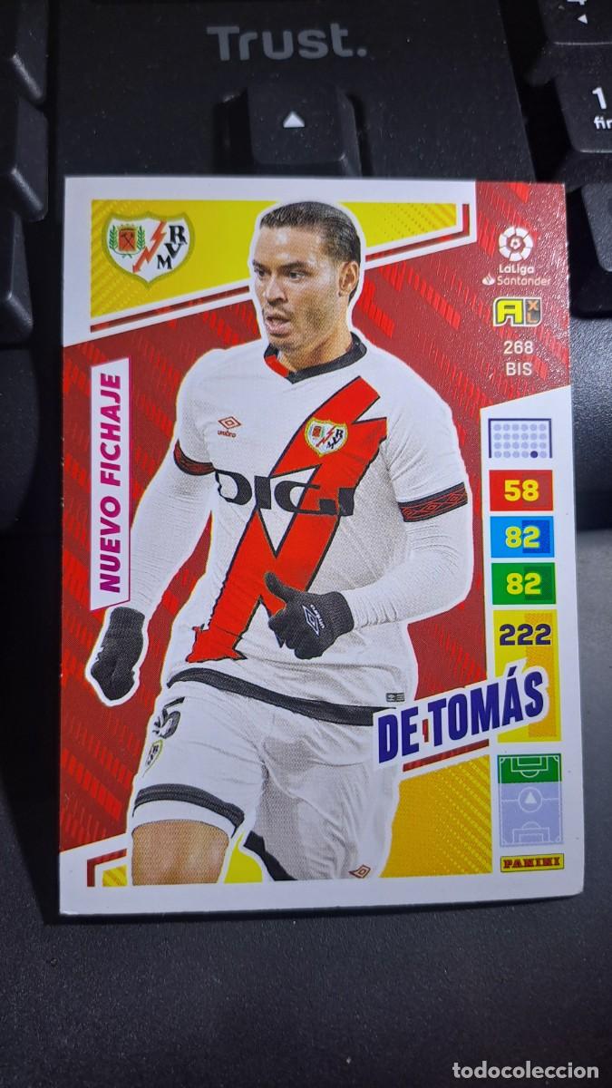 Collectable Antique Stickers: ADRENALYN XL DE TOMAS 268 BIS NUEVO FICHAJE RAYO VALLECANO CROMO LIGA 2022 2023 22 23 PANINI
