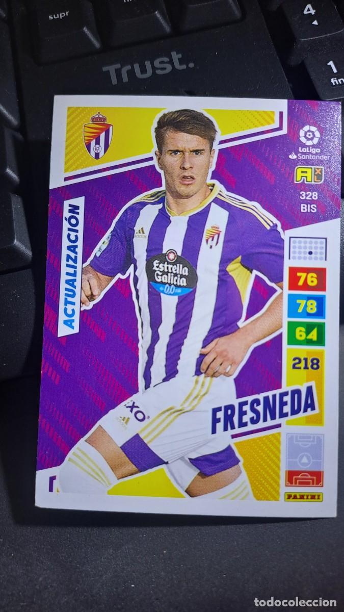 Coleccionismo cromos antiguos: ADRENALYN XL FRESNEDA 328 BIS ACTUALIZACION VALLADOLID CROMO LIGA 2022 2023 22 23 PANINI