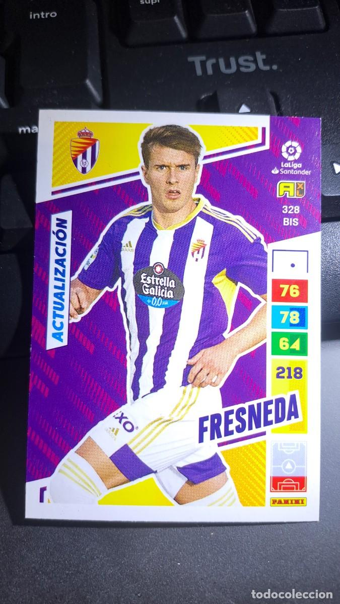 Coleccionismo cromos antiguos: ADRENALYN XL FRESNEDA 328 BIS ACTUALIZACION VALLADOLID CROMO LIGA 2022 2023 22 23 PANINI