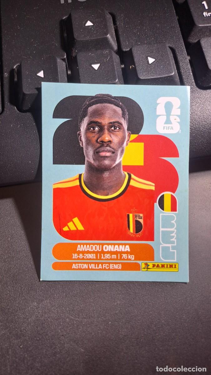 Coleccionismo cromos antiguos: CROMO ONANA 10 BEL 10 BELGICA FIFA WORLD CUP 2026 MUNDIAL PANINI NUNCA PEGADO