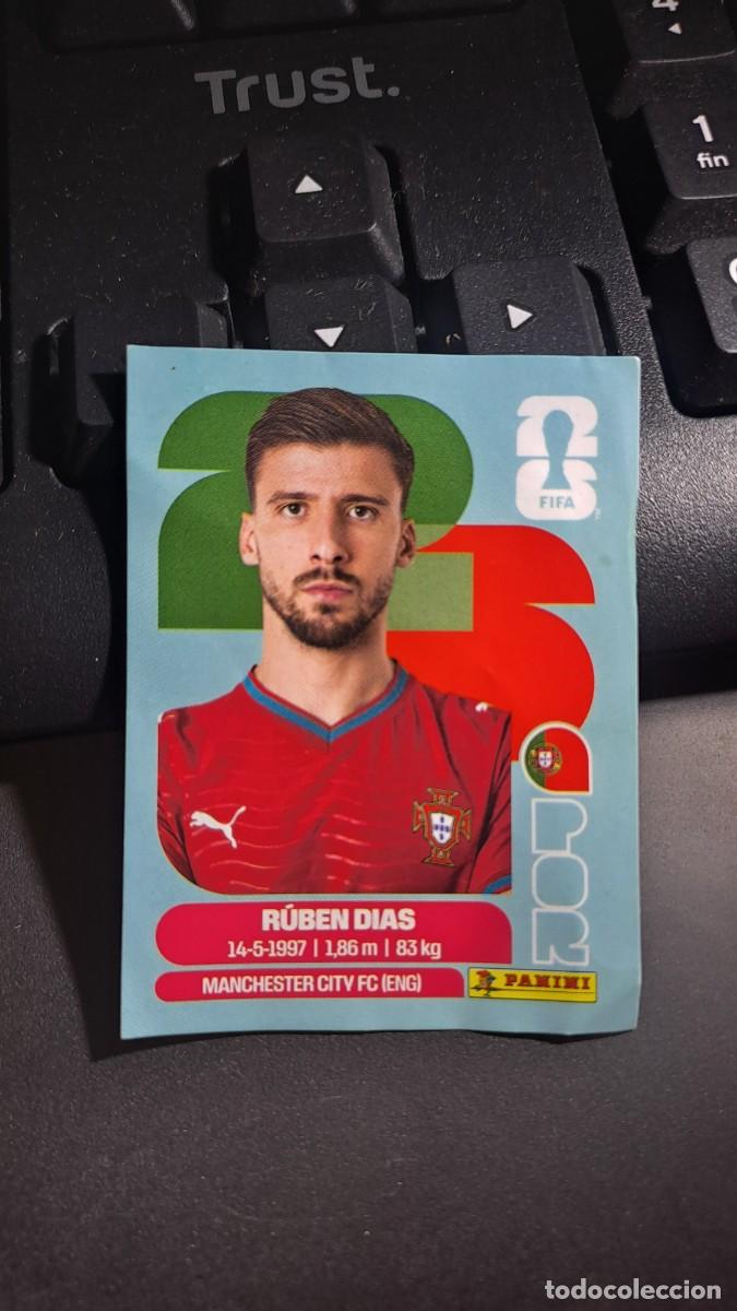 Coleccionismo cromos antiguos: CROMO RUBEN DIAS 4 POR 4 PORTUGAL FIFA WORLD CUP 2026 MUNDIAL PANINI NUNCA PEGADO