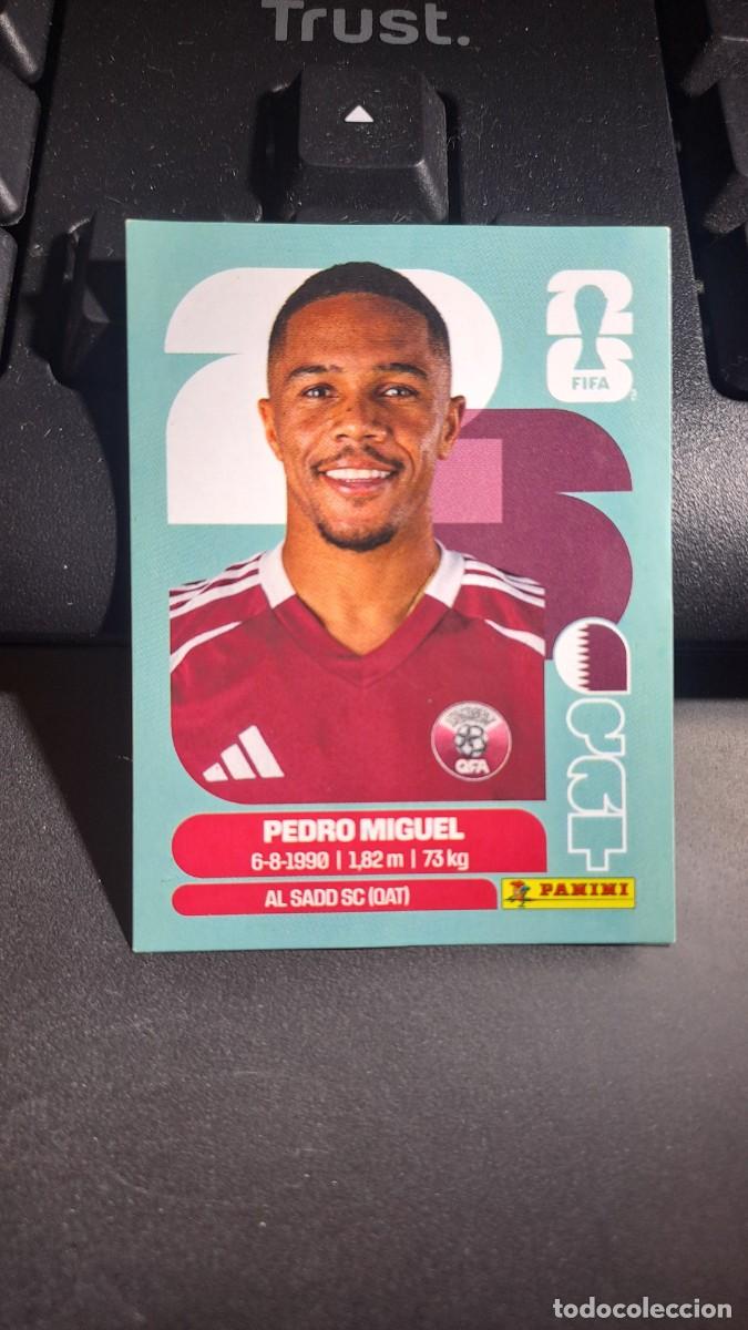 Coleccionismo cromos antiguos: CROMO PEDRO MIGUEL 7 QAT 7 QATAR FIFA WORLD CUP 2026 MUNDIAL PANINI NUNCA PEGADO