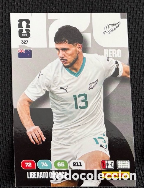Coleccionismo cromos antiguos: 327 CACACE NUEVA ZELANDA FIFA WORLD CUP MUNDIAL 2026