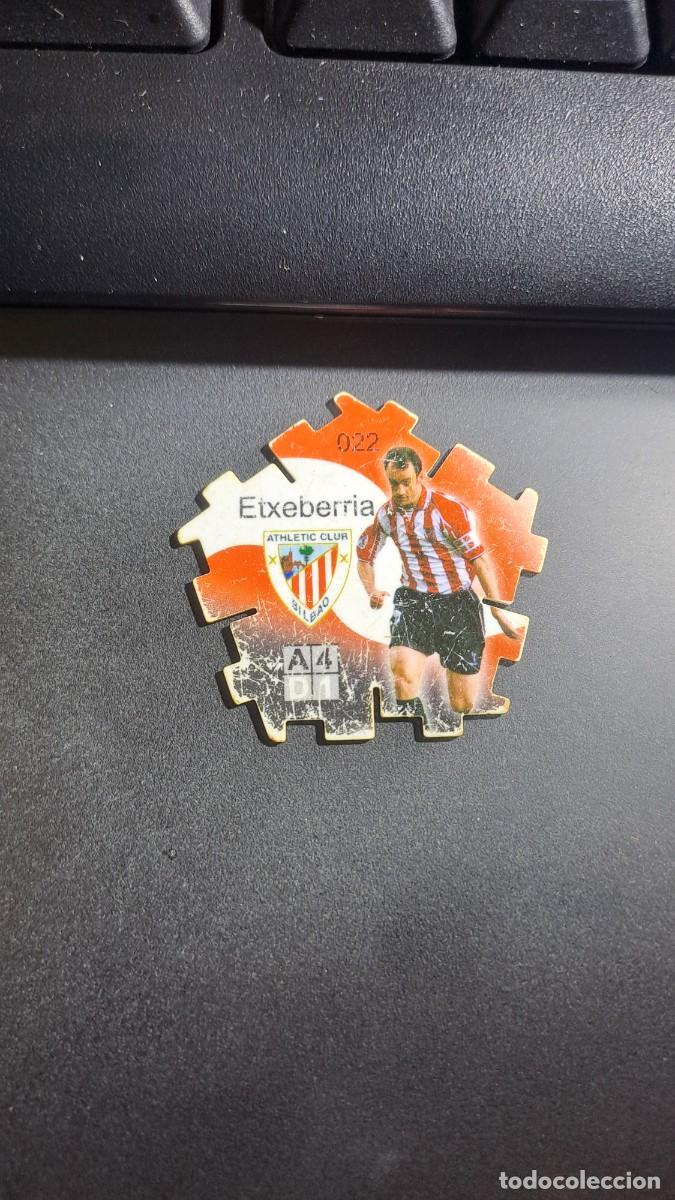 Coleccionismo cromos antiguos: TAZO ETXEBERRIA 22 ATHLETIC CLUB DE BILBAO TRIKS TAZOS LIGA 2004 2005 04 05 GREFU LIGA GREFUSA