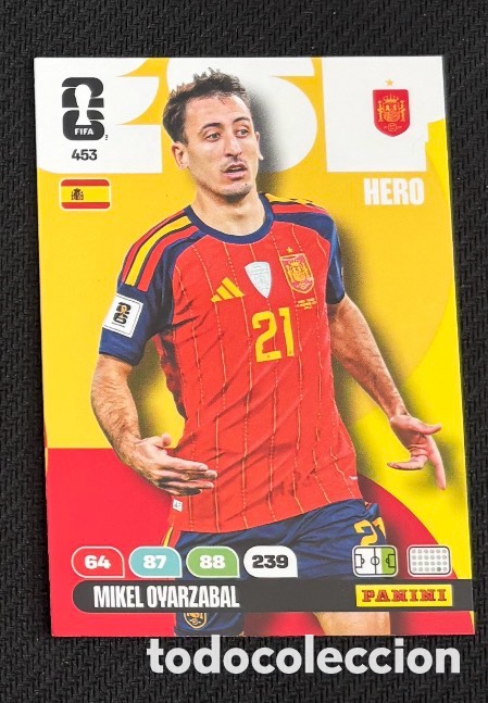 Coleccionismo cromos antiguos: 453 OYARZABAL ESPA&Ntilde;A FIFA WORLD CUP MUNDIAL 2026