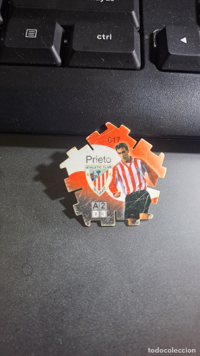 Coleccionismo cromos antiguos: TAZO PRIETO 17 ATHLETIC CLUB DE BILBAO TRIKS TAZOS LIGA 2004 2005 04 05 GREFU LIGA GREFUSA