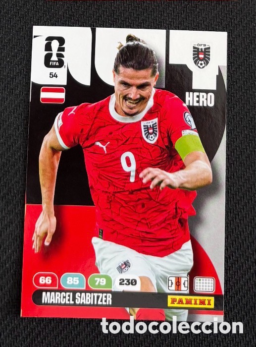 Coleccionismo cromos antiguos: 54 SABITZER AUSTRIA FIFA WORLD CUP MUNDIAL 2026