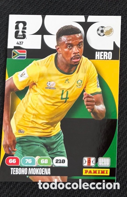 Coleccionismo cromos antiguos: 437 MOKOENA SUD&Aacute;FRICA FIFA WORLD CUP MUNDIAL 2026