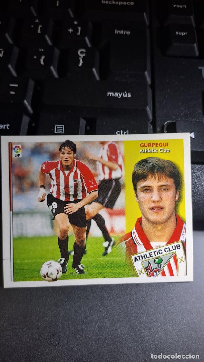 Coleccionismo cromos antiguos: CROMO GURPEGUI COLOCA ATHLETIC CLUB DE BILBAO LIGA 02 03 2002 2003 ESTE PANINI NUNCA PEGADO