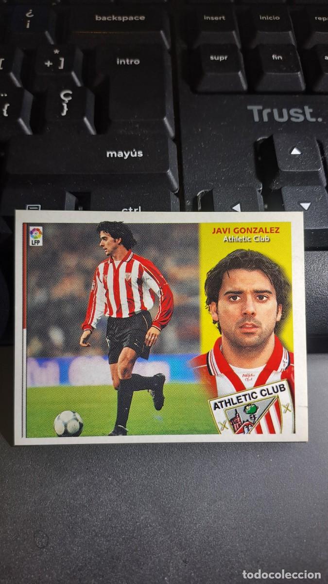 Coleccionismo cromos antiguos: CROMO JAVI GONZALEZ COLOCA ATHLETIC CLUB DE BILBAO LIGA 02 03 2002 2003 ESTE PANINI NUNCA PEGADO