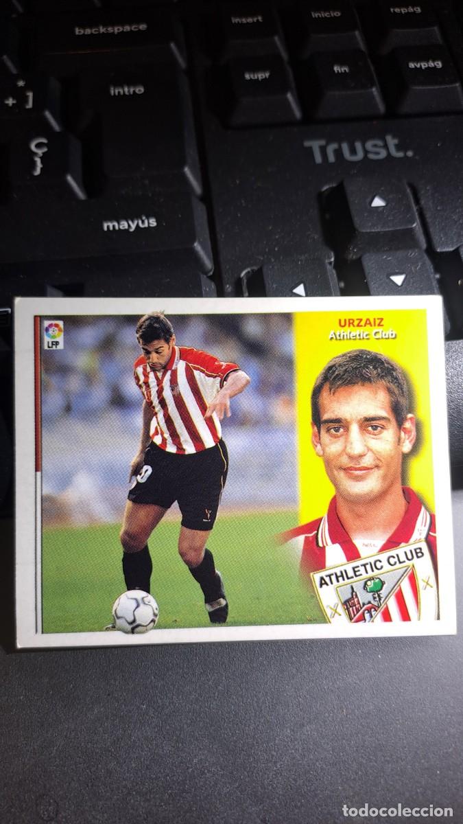 Coleccionismo cromos antiguos: CROMO URZAIZ COLOCA ATHLETIC CLUB DE BILBAO LIGA 02 03 2002 2003 ESTE PANINI NUNCA PEGADO