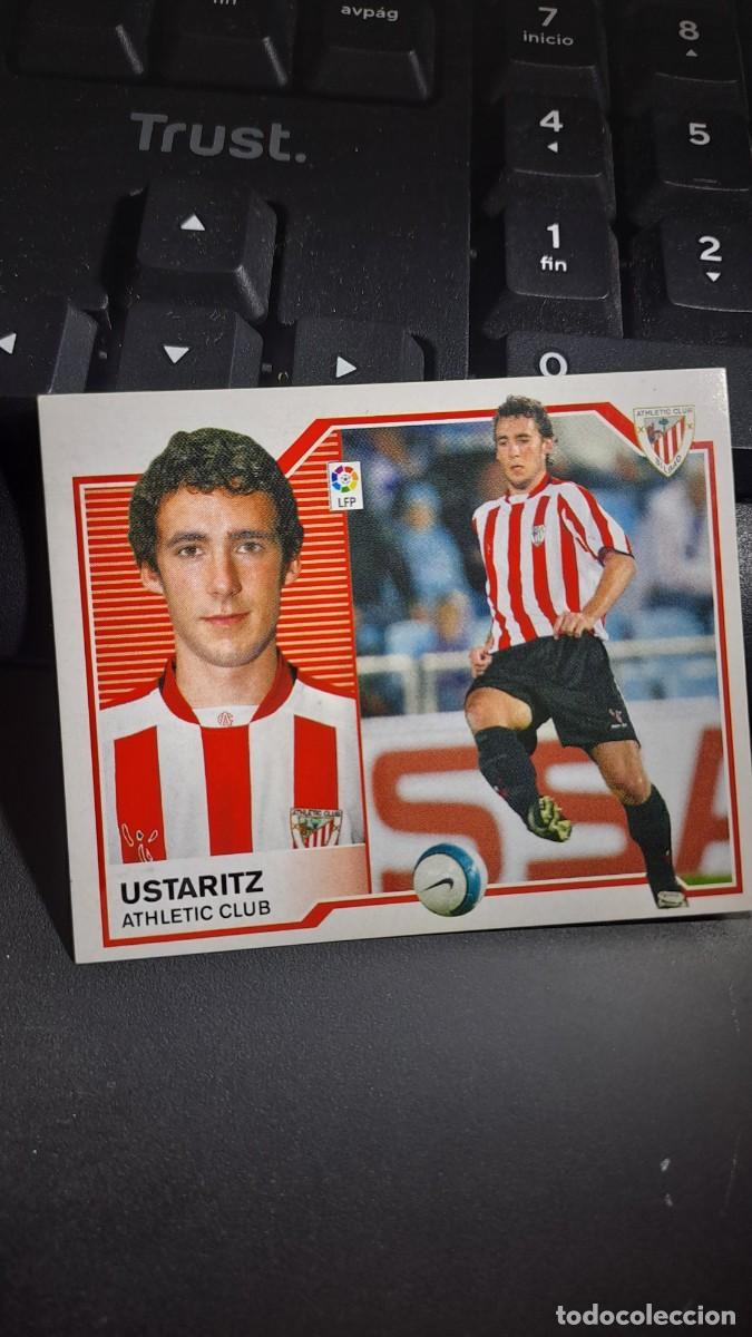 Coleccionismo cromos antiguos: CROMO USTARITZ ATHLETIC CLUB DE BILBAO LIGA 07 08 2007 2008 ESTE PANINI NUNCA PEGADO