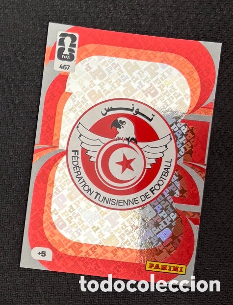 Coleccionismo cromos antiguos: 467 ESCUDO T&Uacute;NEZ FIFA WORLD CUP MUNDIAL 2026