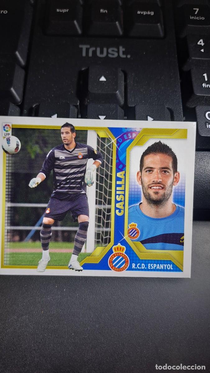 Coleccionismo cromos antiguos: CROMO CASILLA 5 MERCADO DE INVIERNO 5 ESPANYOL ESPA&Ntilde;OL LIGA 2011 2012 11 12 ESTE PANINI NUNCA PEGADO
