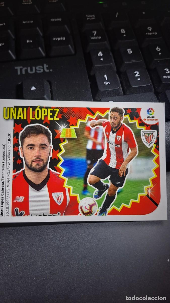 Coleccionismo cromos antiguos: CROMO UNAI LOPEZ 10 BIS COLOCA ATHLETIC CLUB DE BILBAO LIGA 2018 2019 18 19 ESTE PANINI NUNCA PEGADO