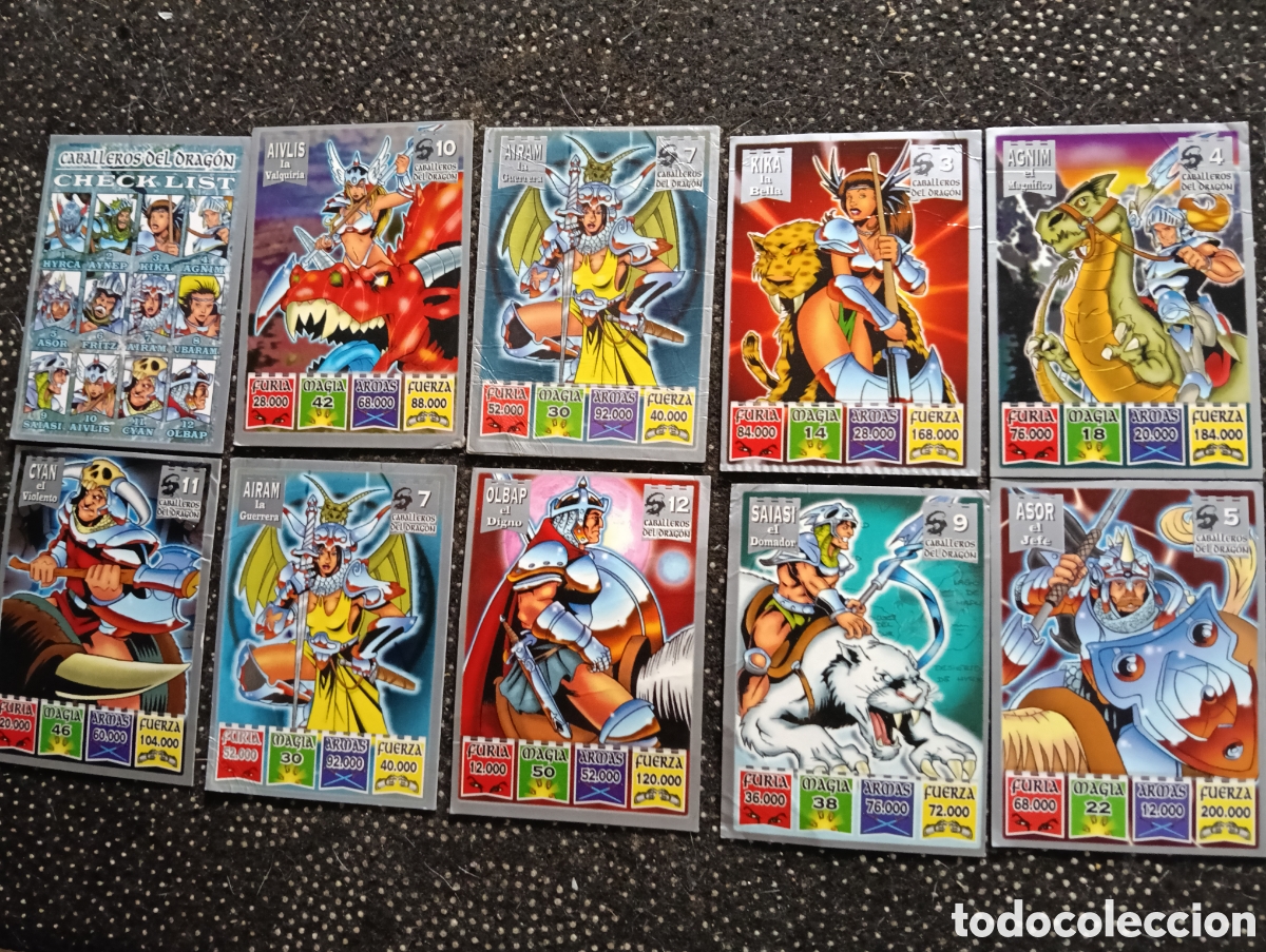 Coleccionismo cromos antiguos: CROMO BOLLYCAO -- KAOS THE CABALLEROS DEL DRAG&Oacute;N VER FOTOS PARA NUMERO. sueltos a 3&euro;