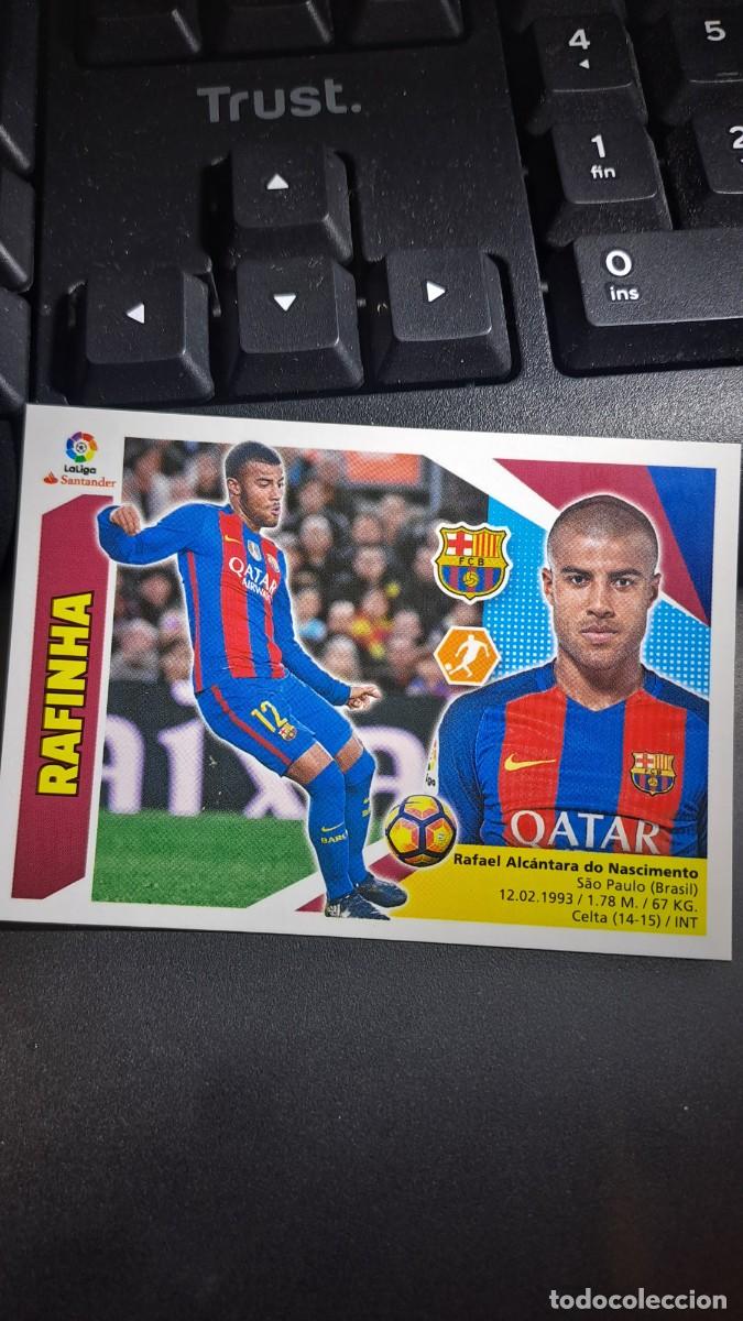 Coleccionismo cromos antiguos: CROMO RAFINHA 12 A 12A BARCELONA LIGA 2017 2018 17 18 ESTE PANINI NUNCA PEGADO