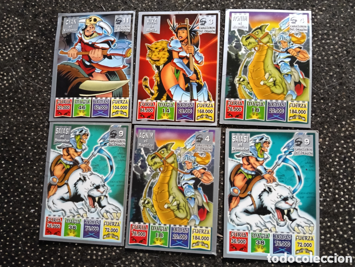 Coleccionismo cromos antiguos: CROMO BOLLYCAO -- KAOS THE CABALLEROS DEL DRAG&Oacute;N VER FOTOS PARA NUMERO. sueltos a 3&euro;