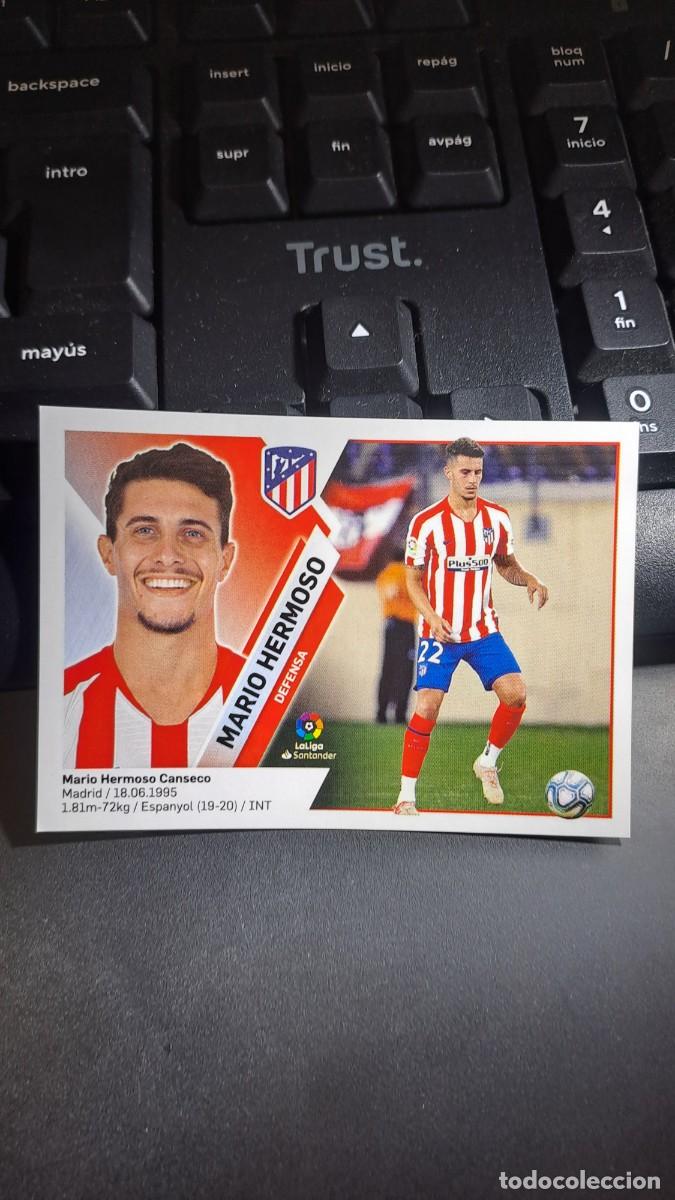 Coleccionismo cromos antiguos: CROMO MARIO HERMOSO 4 BIS COLOCA ATLETICO DE MADRID LIGA 2019 2020 19 20 ESTE PANINI NUNCA PEGADO