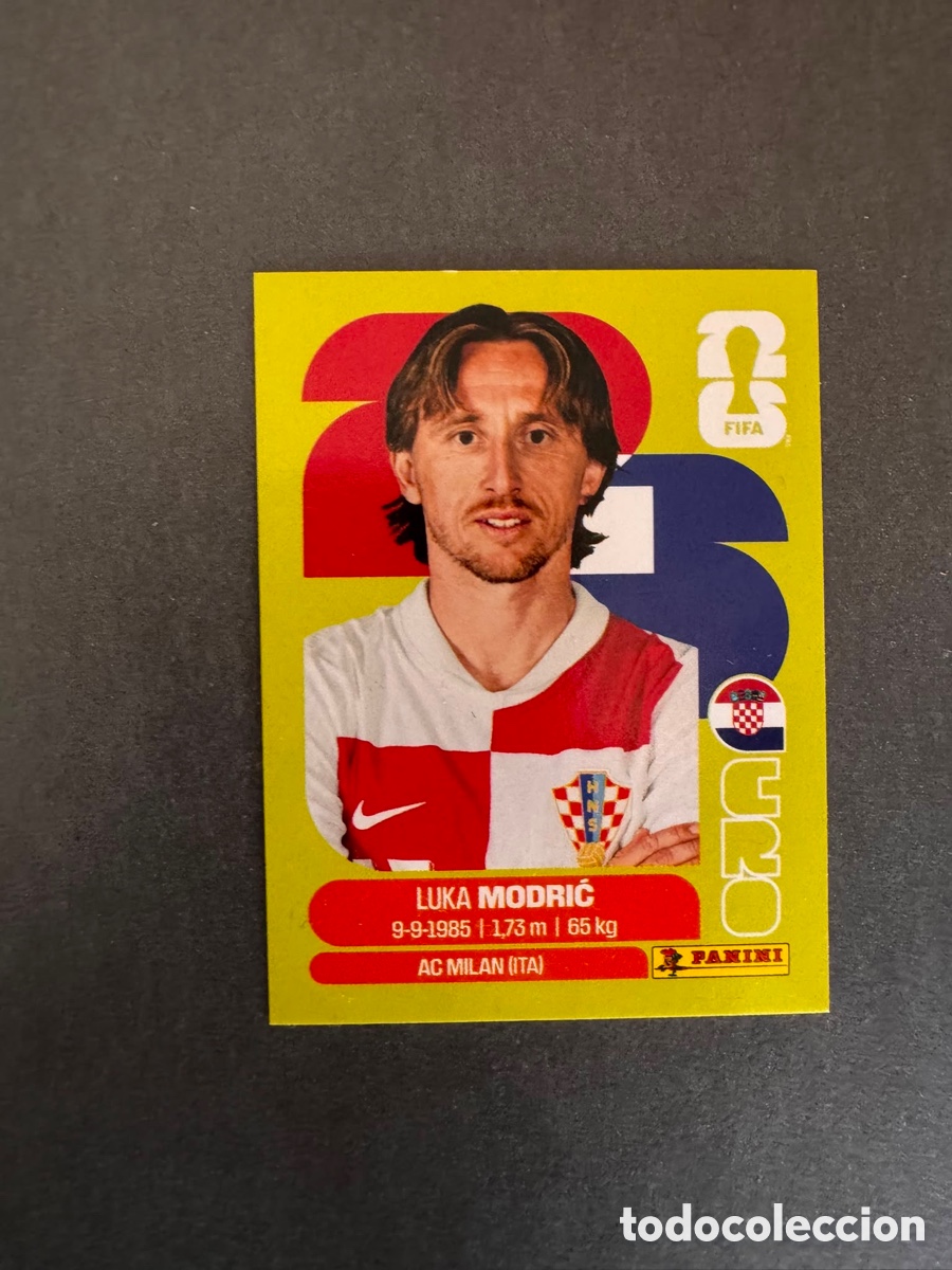 Coleccionismo cromos antiguos: Luka Modric United edition Version Suiza Mundial 2026