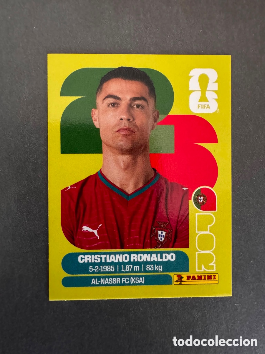 Coleccionismo cromos antiguos: Cristiano Ronaldo United edition Version Suiza Mundial 2026