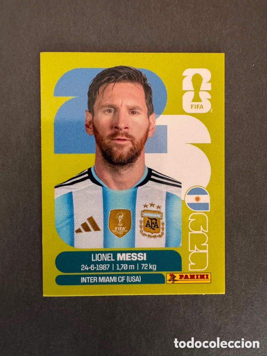 Coleccionismo cromos antiguos: Leo Messi United edition Version Suiza Mundial 2026