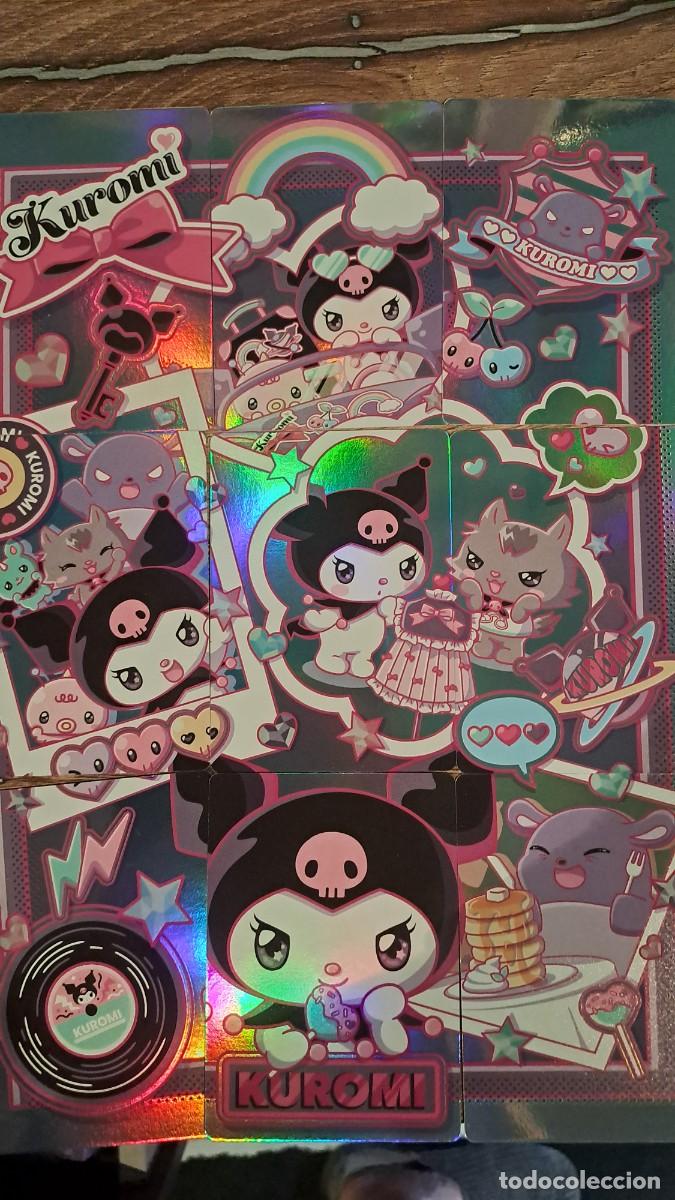 Coleccionismo cromos antiguos: CROMO LOTE DE 9 CROMOS DE HELLO KITTY AND FRIENDS FUN TOGETHER KUROMI PANINI 2025