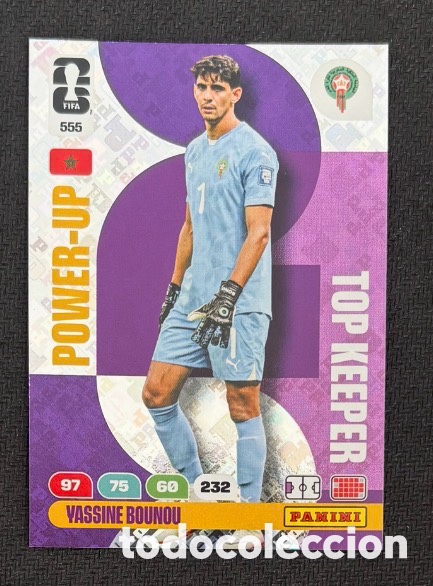 Coleccionismo cromos antiguos: 555 YASSINE BOUNOU POWER-UP FIFA WORLD CUP MUNDIAL 2026