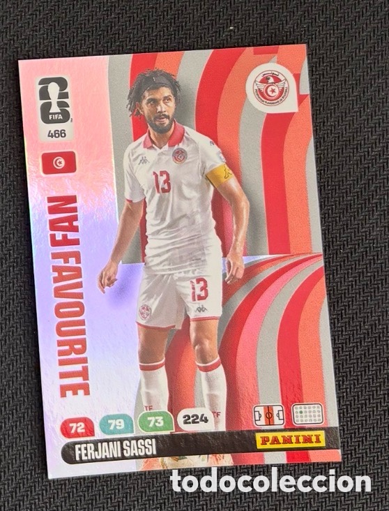Coleccionismo cromos antiguos: 466 SASSI T&Uacute;NEZ FAN FAVOURITE FIFA WORLD CUP MUNDIAL 2026