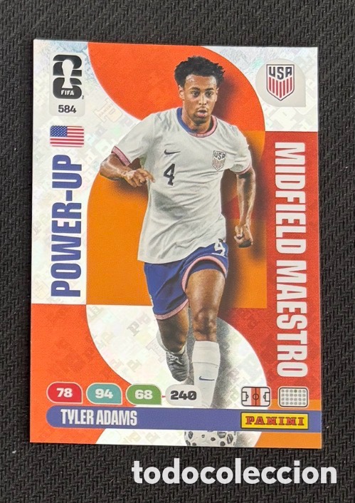 Coleccionismo cromos antiguos: 584 TYLER ADAMS EEUU POWER-UP FIFA WORLD CUP MUNDIAL 2026