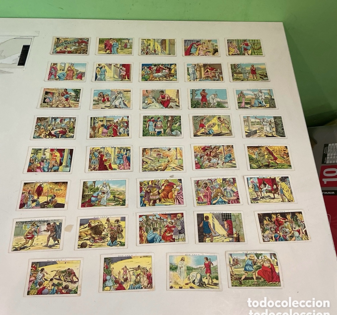Sammeln alte Sammelbilder: Colecci&oacute;n Quo Vadis 40 Cromos Completos Chocolates Amatller A&ntilde;os 20-30