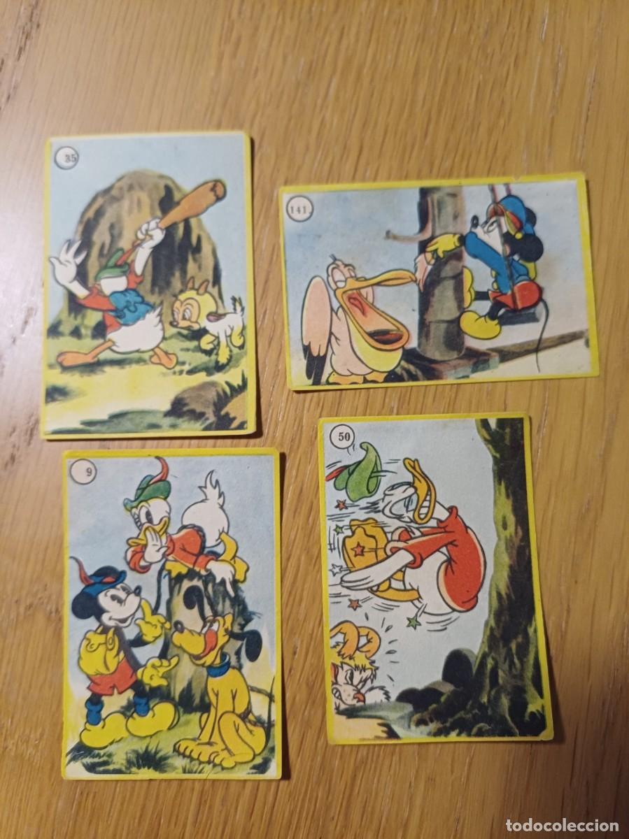 Coleccionismo cromos antiguos: lote 4 cromos reservados