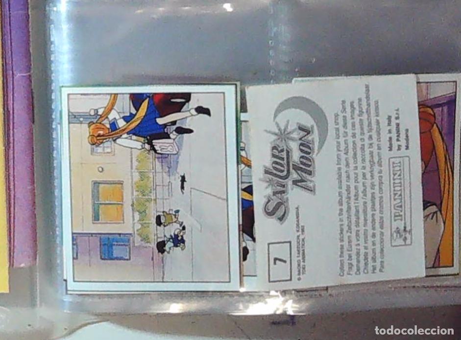 Coleccionismo cromos antiguos: sailor moon guerrero luna panini cromo nuevo nunca pegado n 7