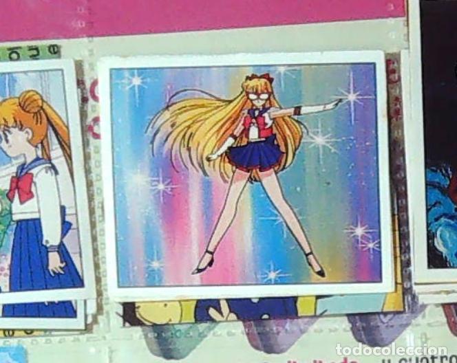 Coleccionismo cromos antiguos: sailor moon guerrero luna panini cromo nuevo nunca pegado n 11 sailor v