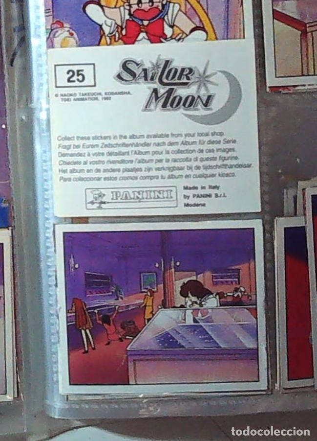 Coleccionismo cromos antiguos: sailor moon guerrero luna panini cromo nuevo nunca pegado n 25