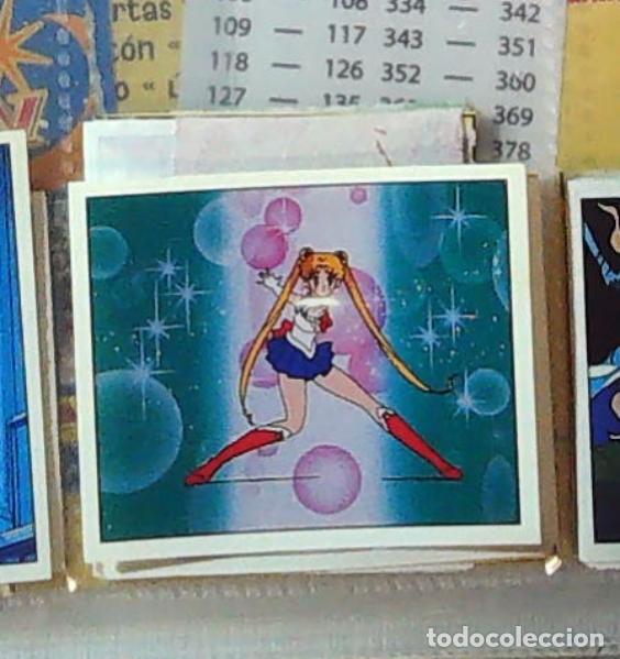 Coleccionismo cromos antiguos: sailor moon guerrero luna panini cromo nuevo nunca pegado n 35