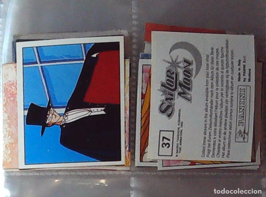 Coleccionismo cromos antiguos: sailor moon guerrero luna panini cromo nuevo nunca pegado n 37