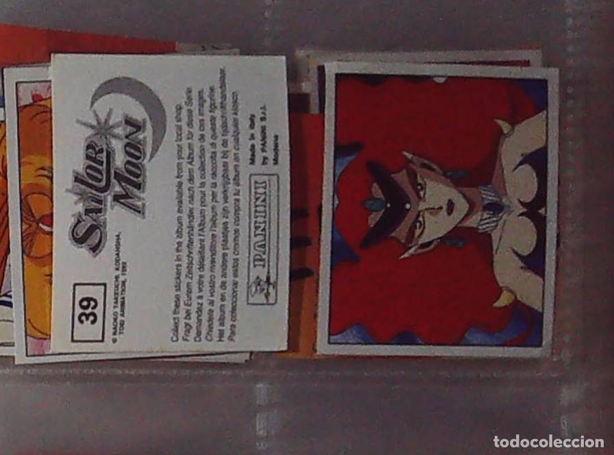 Coleccionismo cromos antiguos: sailor moon guerrero luna panini cromo nuevo nunca pegado n 39