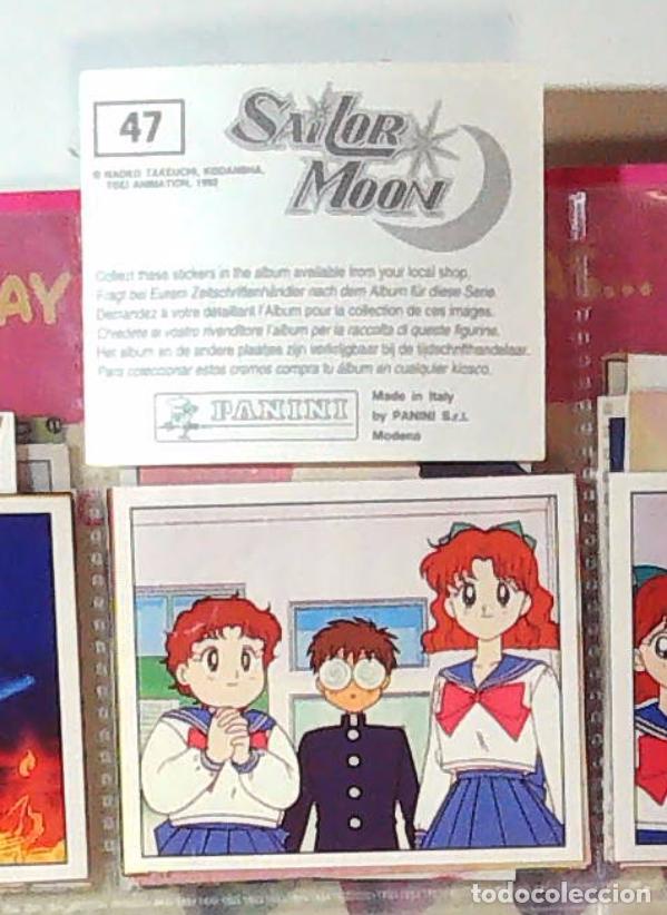 Coleccionismo cromos antiguos: sailor moon guerrero luna panini cromo nuevo nunca pegado n 47