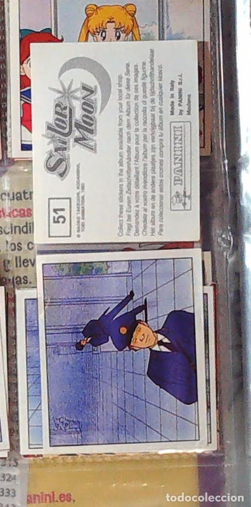 Coleccionismo cromos antiguos: sailor moon guerrero luna panini cromo nuevo nunca pegado n 51