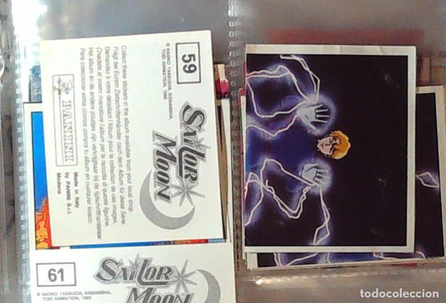 Coleccionismo cromos antiguos: sailor moon guerrero luna panini cromo nuevo nunca pegado n 59