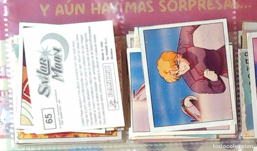 Coleccionismo cromos antiguos: sailor moon guerrero luna panini cromo nuevo nunca pegado n 65
