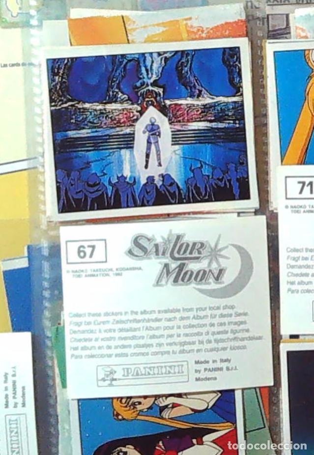 Coleccionismo cromos antiguos: sailor moon guerrero luna panini cromo nuevo nunca pegado n 67
