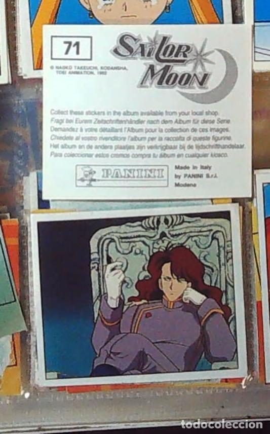 Coleccionismo cromos antiguos: sailor moon guerrero luna panini cromo nuevo nunca pegado n 71
