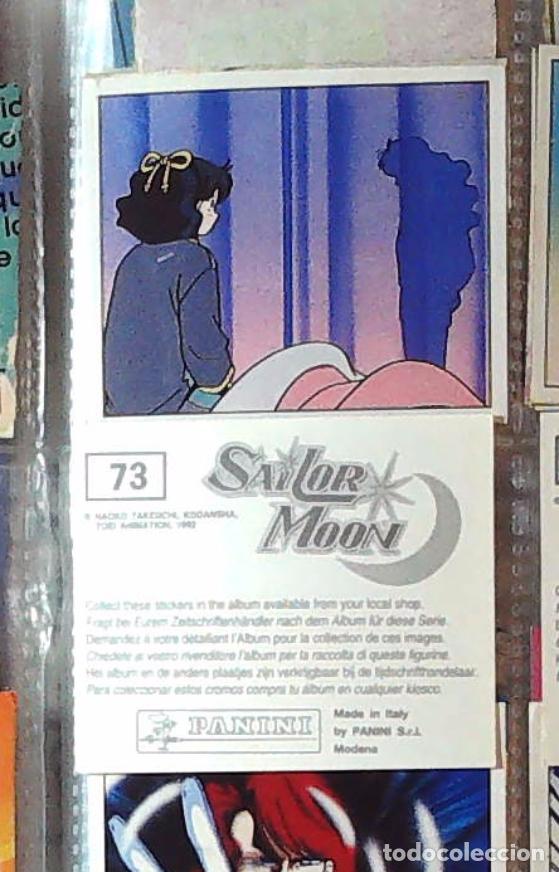 Coleccionismo cromos antiguos: sailor moon guerrero luna panini cromo nuevo nunca pegado n 73