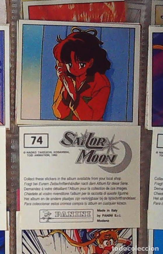 Coleccionismo cromos antiguos: sailor moon guerrero luna panini cromo nuevo nunca pegado n 74