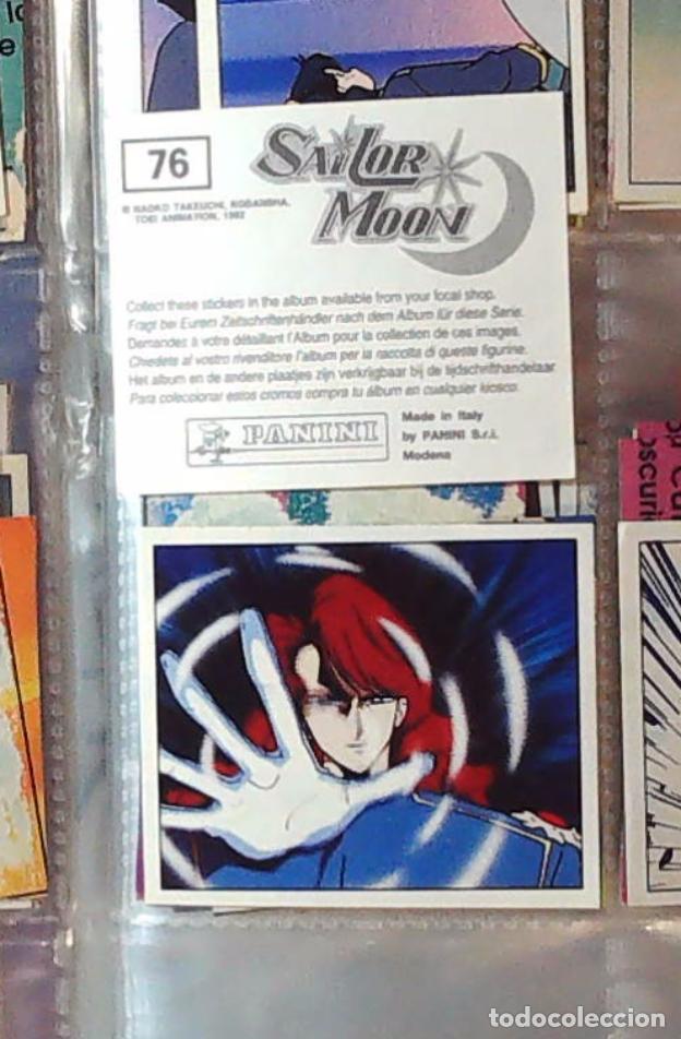 Coleccionismo cromos antiguos: sailor moon guerrero luna panini cromo nuevo nunca pegado n 76