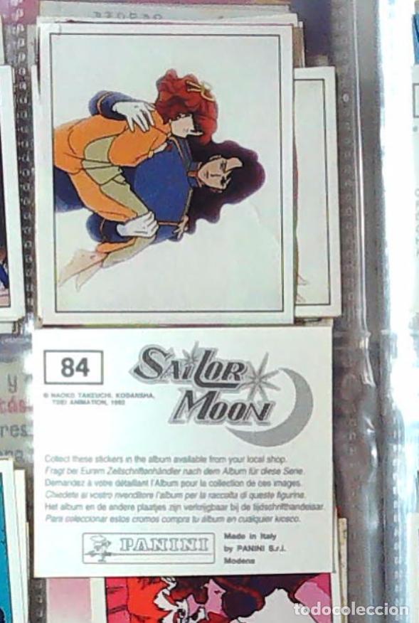 Collezionismo Figurine antiche: sailor moon guerrero luna panini cromo nuevo nunca pegado n 84