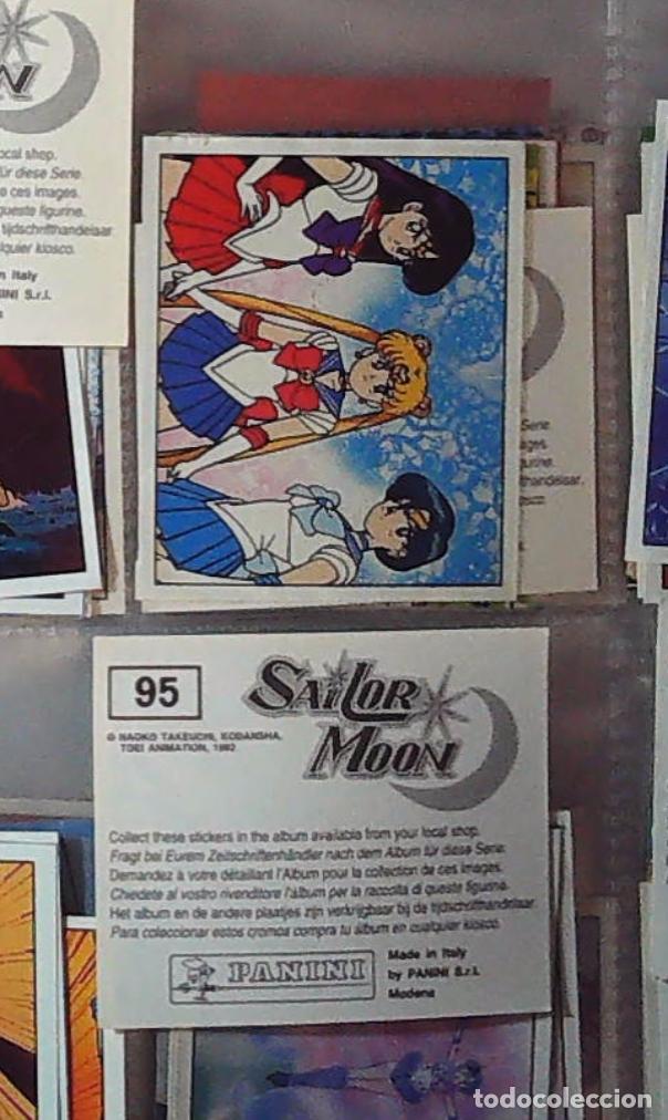 Collezionismo Figurine antiche: sailor moon guerrero luna panini cromo nuevo nunca pegado n 95