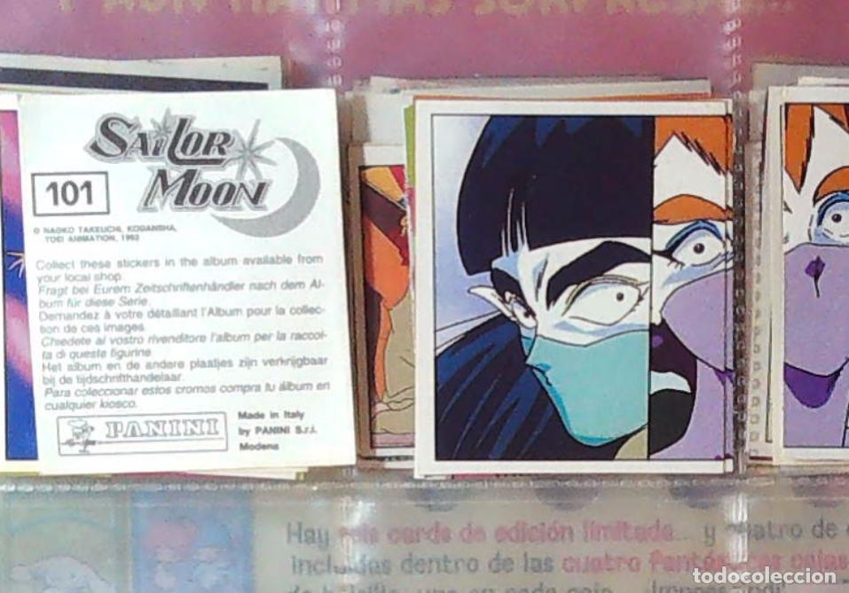 Coleccionismo cromos antiguos: sailor moon guerrero luna panini cromo nuevo nunca pegado n 101